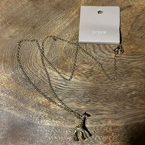 J. Crew Gold Tone Giraffe 🦒 Necklace BN